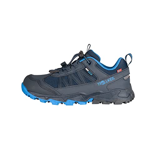 Children's Tronfjell low hiking shoe, lotus blue/coral, on sale