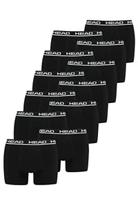 Thumbnail for HEAD Men's Basic Boxer Pant Shorts Underwear Underpants 12 Pack, Color: 005 - Black, Clothing Size: on Sale