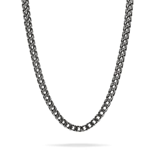 Fynch-Hatton Necklace FHJ-0029-N-60 Stainless Steel Antique on Sale