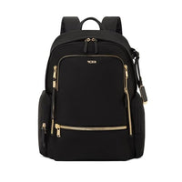 Thumbnail for TUMI Voyageur Celina Backpack - Men's & Women's Backpack - Travel Bag, Black/Gold, One Size, Voyageur Celina Backpack on Sale