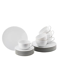 Thumbnail for Rosenthal TAC Gropius Weiß Kaffee-/Tee-/Kombiset 18-tlg. im Sale