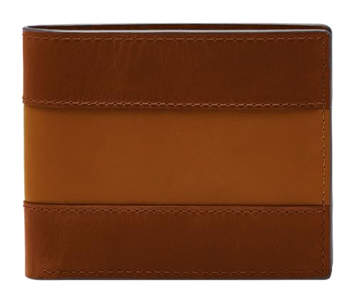 Fossil Geldbörse für Herren Everett, Leder Bifold Medium braun 11,5 cm x 2,5 cm B x 8,9 cm H ML4397210 im Sale