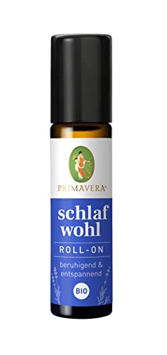 PRIMAVERA Schlafwohl Aroma Roll-On bio 10 ml - Lavendel-, Vanille und Neroliduft - Aromatherapie für Unterwegs - entspannend - vegan im Sale