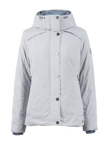 s'questo jacket hood and cuffs, delicate melange look navy Soquesto jackets autumn/winter 2024 on sale