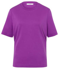 Thumbnail for Brax Damen Style CIRA Interlock Light T-Shirt, Indigo, 40 im Sale