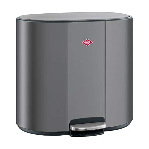 Wesco 171 621-77 Multi Collector 2 waste bin, metal, matt graphite on sale