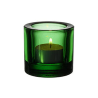 Thumbnail for Iittala Kivi - Stimmungsbeleuchtung/Teelichthalter/Windlicht - Grün - Glas - Ø 6 cm - Höhe 6 cm im Sale