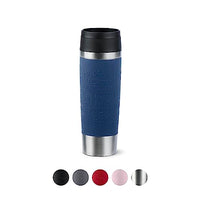 Thumbnail for Emsa N20221 Travel Mug Classic Tasse isotherme 500ml | Acier inoxydable | 6 h chaud et froid 12 h | 100% étanche | Anti-fuite | Passe au lave-vaisselle | Ouverture à 360 ° | Bleu foncé im Sale