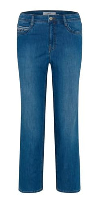 Thumbnail for Brax Damen Style Mary C Ultralight Denim 5-Pocket Capri,Used Regular Blue,36W / 32 im Sale