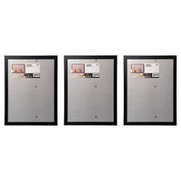 Thumbnail for Ikea Fiskbo Frame, Plastic and Fiberboard, 30 x 40 cm, Black, 3 Pack