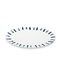 Thumbnail for GMUNDNER KERAMIK oval plate size: l= 28 cm xw= 21 cm xh= 2.3 cm Traunsee tableware, handmade in Austria on sale