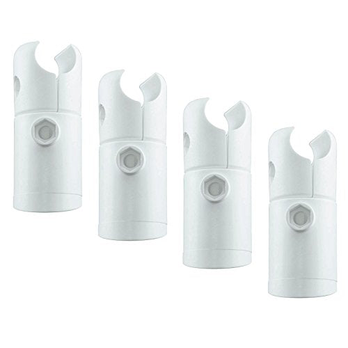Schulte Halterungen gerade für Heizkörper München Oslo, alpin-weiß, 26 mm Rohrdurchmesser, Befestigung Wand-halterung Befestigungs-Set Badheizkörper Designheizkörper,4 Stück im Sale
