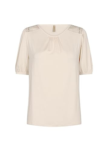 Soyaconcept Women's SC-MARICA 239 Damen Tshirt, Sand, Small im Sale