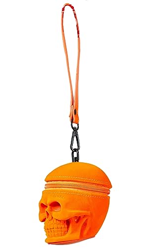 Killstar Coin Pouch - Grave Digger Orange Velvet on Sale