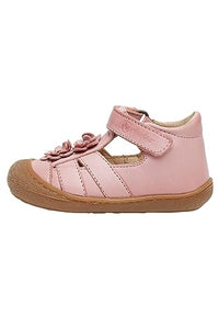 Thumbnail for Naturino MAGGY-Halb geschlossenen Sandale mit applizierten Blüten, Rosa 18 im Sale