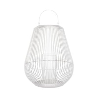Thumbnail for Blomus -NIDEA- Laterne, Windlicht mit Glaszylinder, Metalllaterne, Kerzenhalter, Dekolicht, Farbe White, Material Steel, Powder Coated H 67 (66228) im Sale
