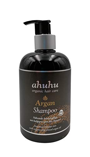 ahuhu organic hair care Argan Shampoo 500ml with Argan oil &amp; rice milk on sale