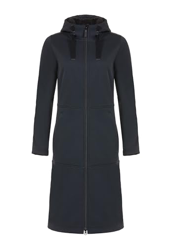 ELKLINE Damen Softshellmantel Soft Ice | langer Übergangsmantel warm und wasserabweisend |wadenlang atmungsaktiv | 2013056, im Sale
