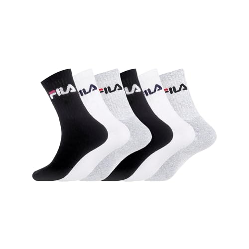 FILA Herren Fila/Am/Tnx6 Sportsocken, Mehrfarbig (Multicolore A - Mc), 43-46 EU im Sale