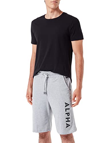 Alpha Industries Alpha Jersey Short Short für Herren Grey Heather im Sale