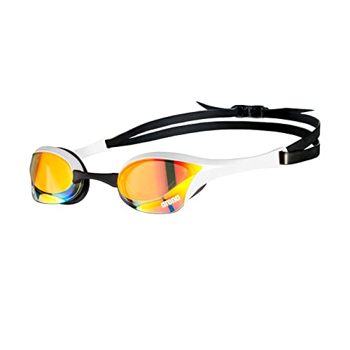 arena Unisex – Erwachsene Cobra Ultra Swipe Mr (Yell-White) Swim Goggles, Mehrfarbig, 1 im Sale