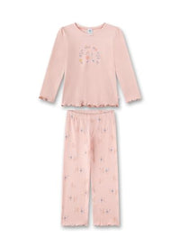 Thumbnail for Sanetta Mädchen-Schlafanzug lang Rosa | Hochwertiger und bequemer Schlafanzug aus Bio-Baumwolle für Mädchen. Pyjamaset für Mädchen 116 im Sale