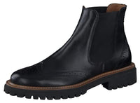 Thumbnail for Paul Green Damen Chelsea-Stiefelette, Frauen Chelsea Boots,halbstiefel,Kurzstiefel,uebergangsschuhe,uebergangsstiefel,Schwarz (Black),38.5 im Sale
