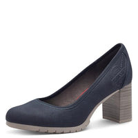 Thumbnail for s.Oliver Damen Pumps mit Blockabsatz Elegant, Blau (Navy), 39 EU im Sale
