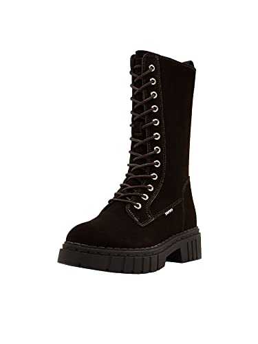 ESPRIT modischer Damen Fashion Boot, Dunkelbraun, 41 EU im Sale