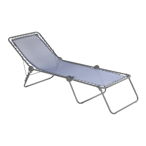 Lafuma Mobilier Siesta Sonnenliege, Batyline, Océan II, 201x70x35.5 cm im Sale