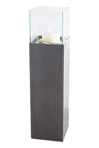 Thumbnail for VIVANNO Lantern Column Candle Holder Decorative Lantern Candela White Matt 100 cm high on sale