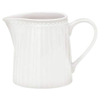 Thumbnail for GreenGate Milk Jug Alice White Cream Jug Everyday Tableware White