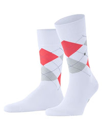 Thumbnail for Burlington Herren King SO Baumwolle Gemustert 1 Paar Socken, Grau (Arctic Melange 3221) neu-umweltfreundlich, 40-46 im Sale
