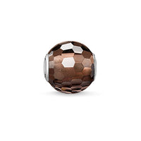 Thumbnail for Thomas Sabo Damen Bead Rauchquarz braun Karma Beads 925 Sterling Silber K0082-031-2 im Sale