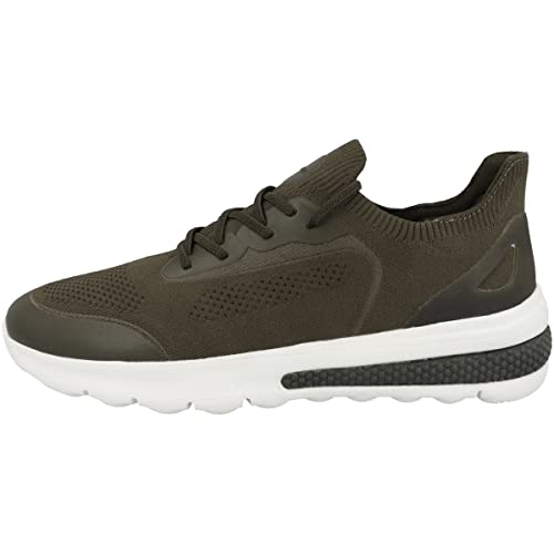 Geox Herren U SPHERICA ACTIF Sneaker, Black, EU im Sale