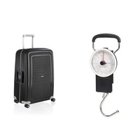 Thumbnail for Samsonite S'Cure - Spinner Koffer, 69 cm, 79 L, Schwarz (Black) & Global Travel Accessories - Manuelle Gepäckwaage, 16 cm, Schwarz (Black) im Sale