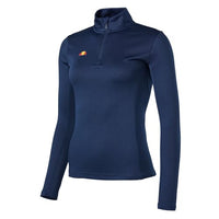 Thumbnail for Ellesse Women's Telero 1/2 Zip Top Long-Sleeved Top, Black, 40 on Sale