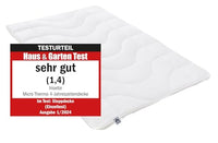 Thumbnail for Irisette Micro Thermo 4-Jahreszeitendecke, Steppbett mit Bezug aus softer Microfaser für alle Jahreszeiten, 135 x 200 cm, Öko Tex zertifiziert, produziert nach deutschem Qualitätsstandard im Sale