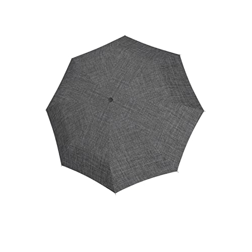 reisenthel umbrella pocket duomatic in Twist Silber – Kompakter Taschenschirm aus recycelten PET-Flaschen – Mit großer Drucktaste und ergonomisches Griffdesign im Sale