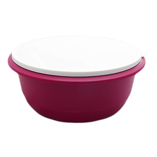 Tupperware Peng Schüssel 6 Liter Rührschüssel Servierschüssel Lila Brombeere Weiß im Sale