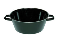 Thumbnail for Riess, 0370-022, Schmalzpfanne halbtief 20, CLASSIC - SCHWARZEMAILLLE, Durchmesser 20 cm, Höhe 9,3 cm, Inhalt 1,0 Liter, Emaille, schwarz, Induktion im Sale