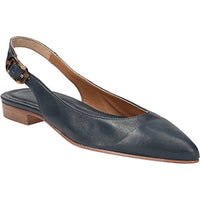 Thumbnail for Maripe peep toes & sling pumps Cristina BLU, smooth leather, blue, women on sale