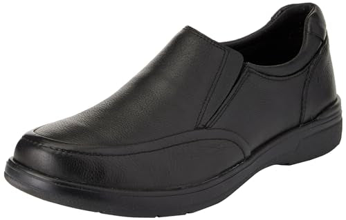 Hush Puppies Matthew Klassische Herren-Schlupfschuhe, Schwarz, 46.5 EU im Sale