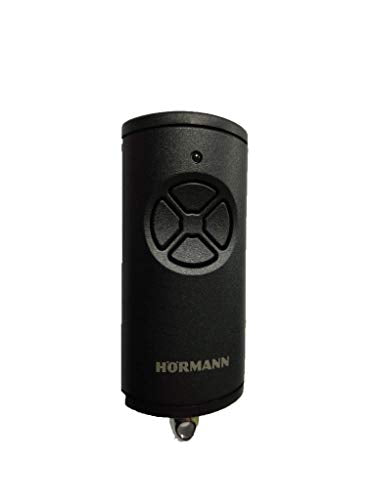 Hörmann HSE 4-868 BS remote control, black, matt, 868.3 MHz, BiSecur 4-channel transmitter. High-quality original radio remote control from Hörmann with very good value for money.