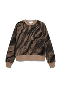 Thumbnail for ARMEDANGELS Damen Sweatshirt Loose Fit aus Bio-Baumwolle GIOVARAA Earth Loose Fit Cinnamon Dust im Sale