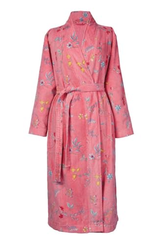 Pip Studio Bademantel Les Fleurs Rosa im Sale