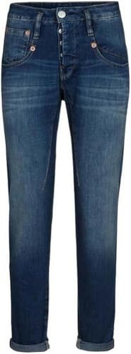 Thumbnail for Gorgeous Shyra Cropped Organic Denim Cashmere Jeans color Blue Jay (Blue Jay, 28) on sale