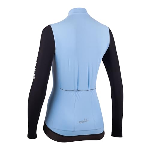 NALINI 03222501100C000.10 New LS Lady FIT J women's sweatshirt fish BLUE/BLACK on sale