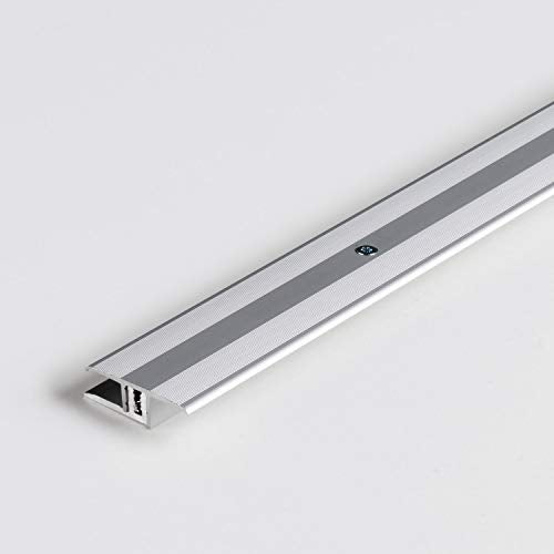 Parador Boden-Profile Übergangsprofil Aluminium Silber für Vinyl/Laminat Bodenbeläge 7-15 mm im Sale