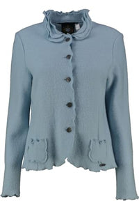 Thumbnail for Hammerschmid Walkjacke Baden hellblau in hochwertiger Natur-Qualität Damen im Sale